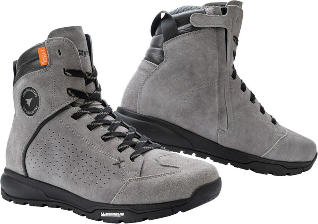 Stylmartin Zed Air Motorrad Schuhe, grau, 43