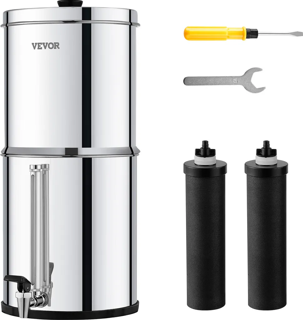 Recensione Filtro VEVOR Inox: Acqua Sostenibile senza Filtri in Plastica