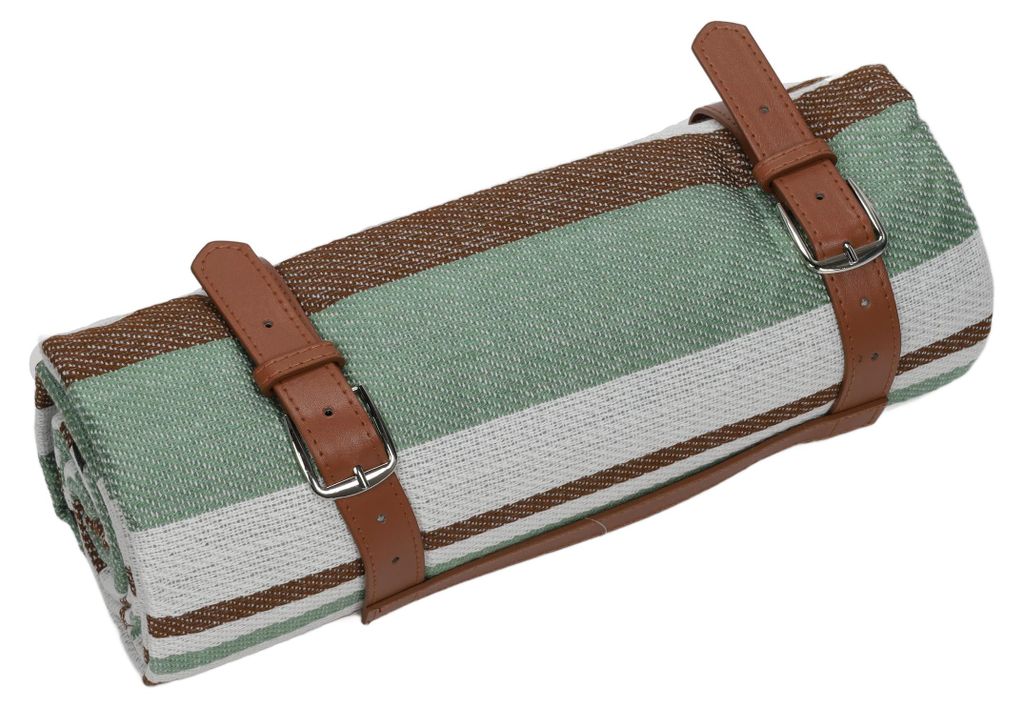 Ausklappbare Picknickmatte mit Tragegriff, 150 x 200 cm Produktbild 