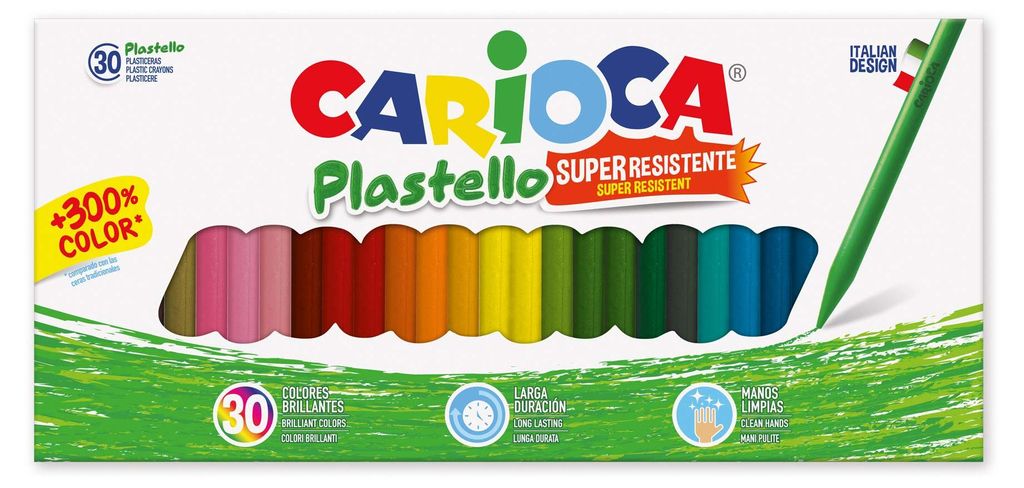 Carioca plasticeras resistentes plastello assortidos caso Immagine del prodotto 