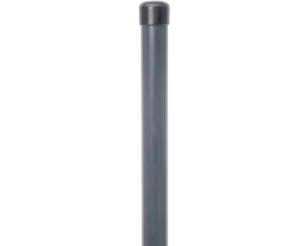 Alberts Zaunpfosten ungebohrt 175 cm Ø 34 mm anthrazit