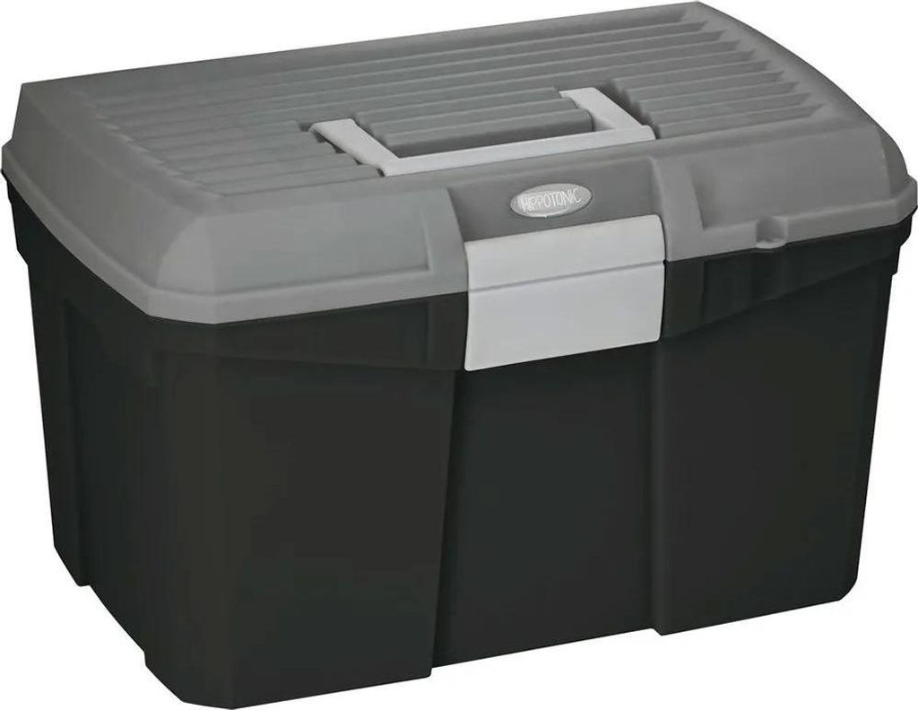 Hippo-tonic Putzbox Silber 40 x 27.5 x 24.5 cm Silber 40 x 27.5 x 24.5 cm