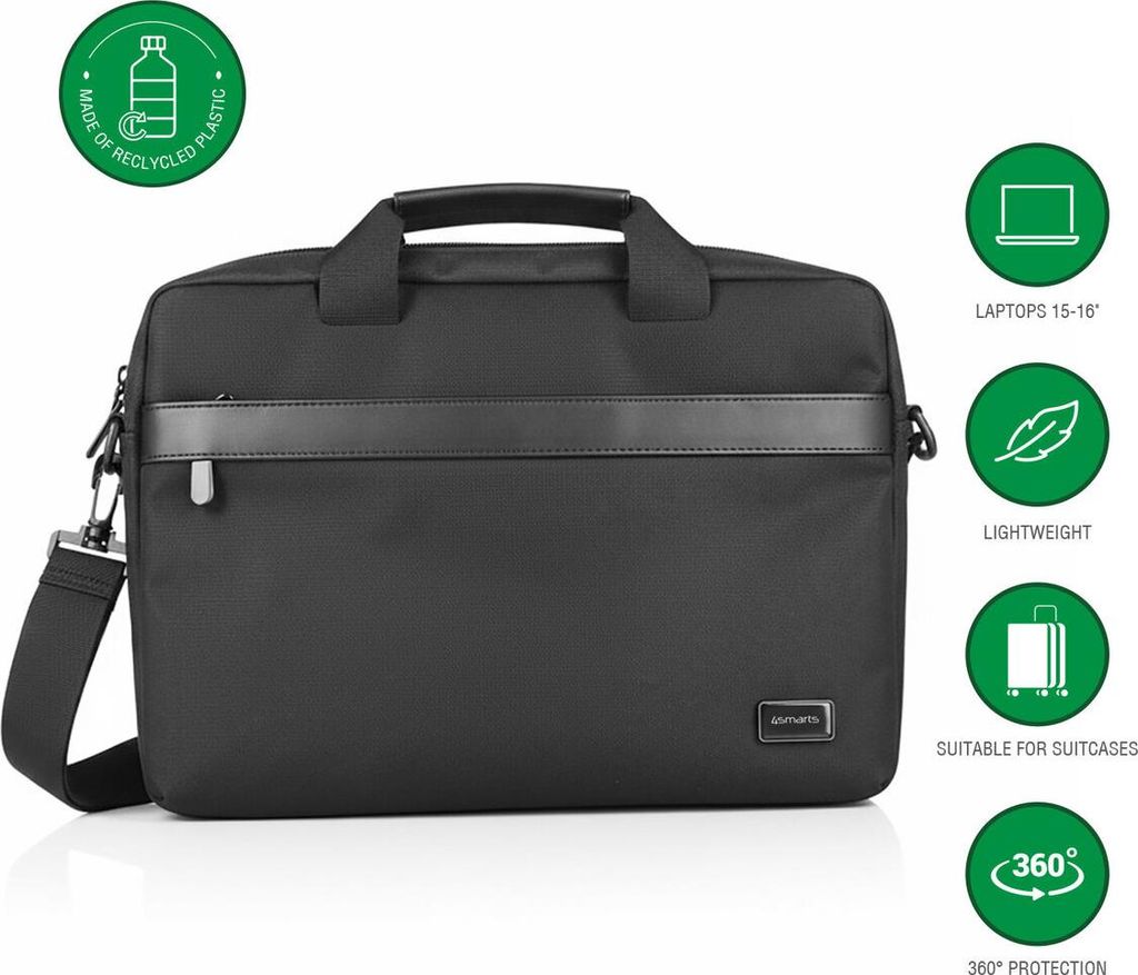 4Smarts Laptop-Tasche Target Eco Slim