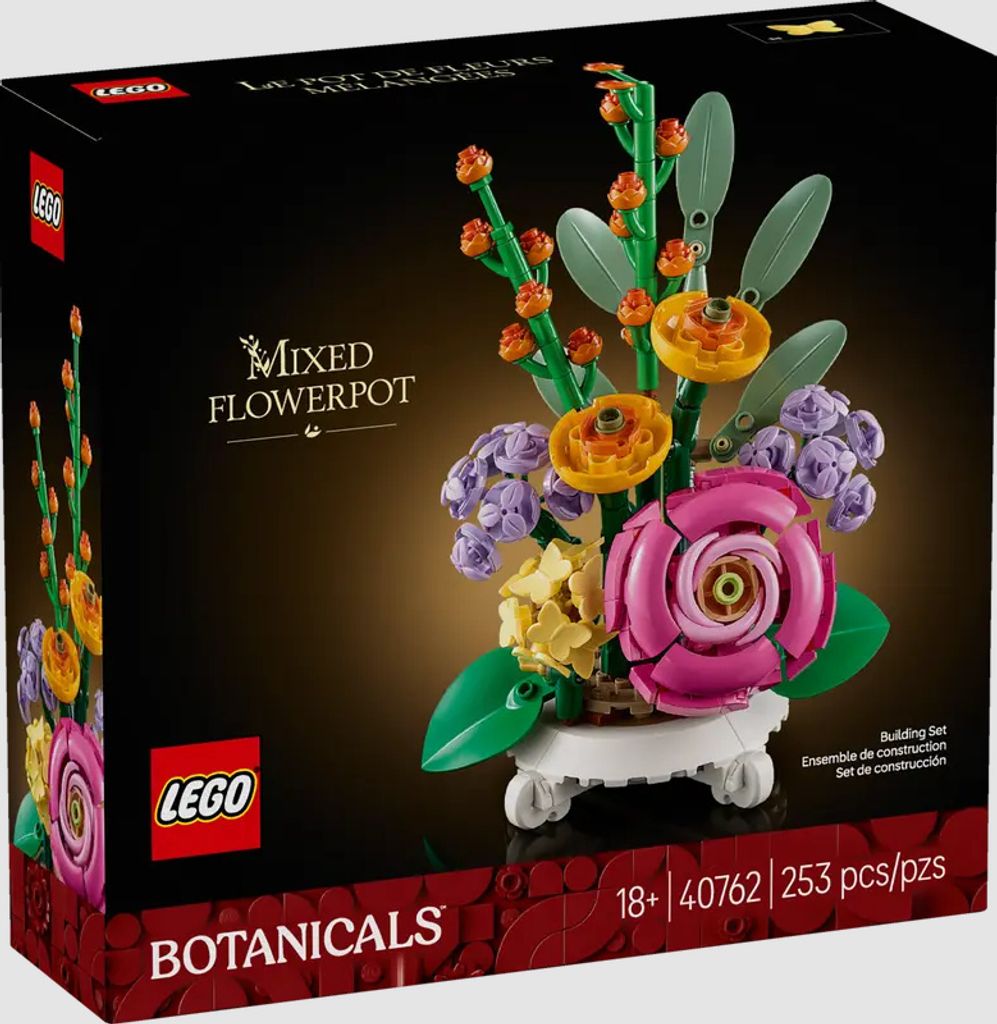 Lego 40762 Bunter Blumentopf Botanicals Produktbild 
