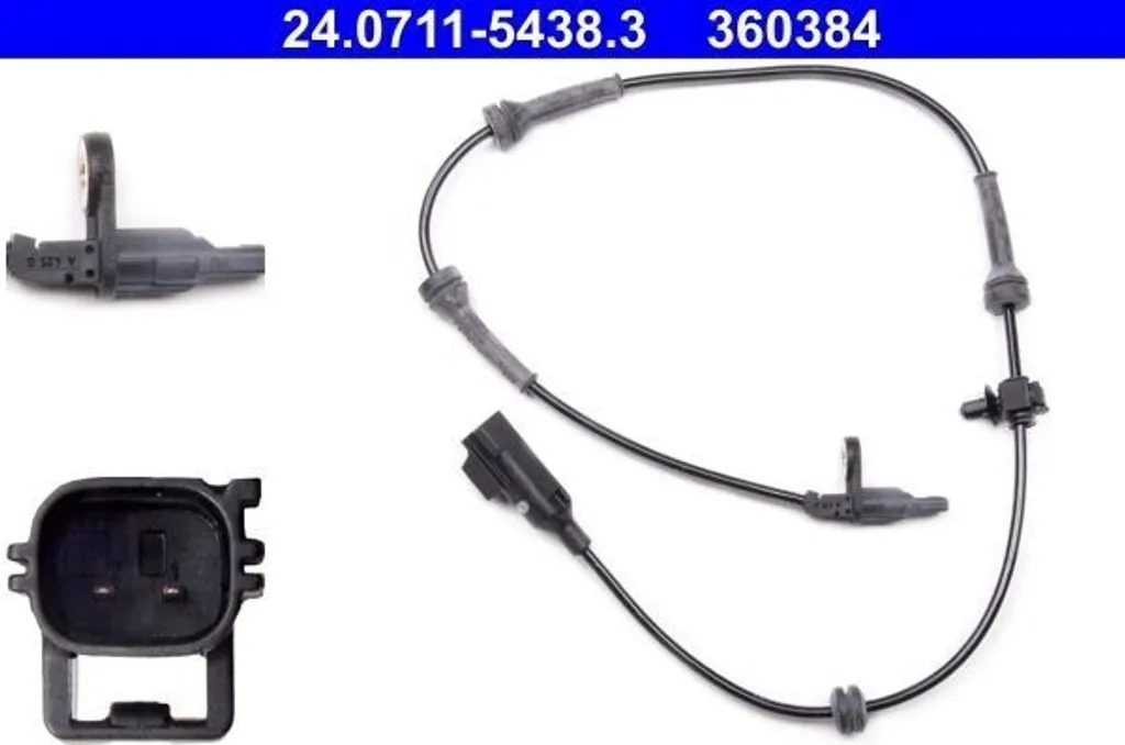 Capteur ABS ATE Haute Précision pour Freelander 2 - Référence LR039934