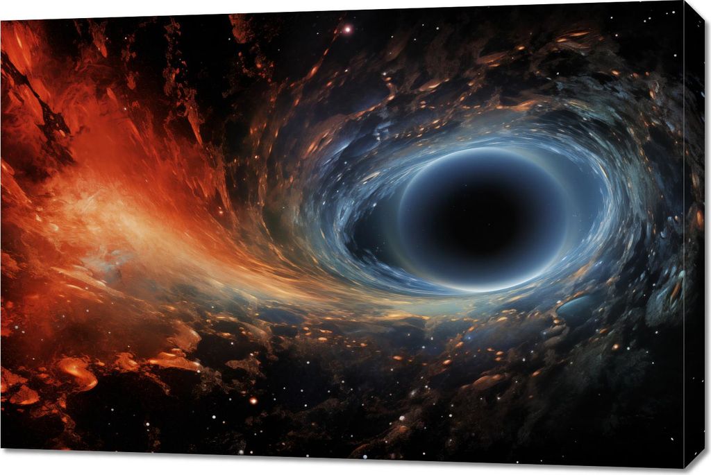 Bild 90x60cm Unendlichkeit des Universums