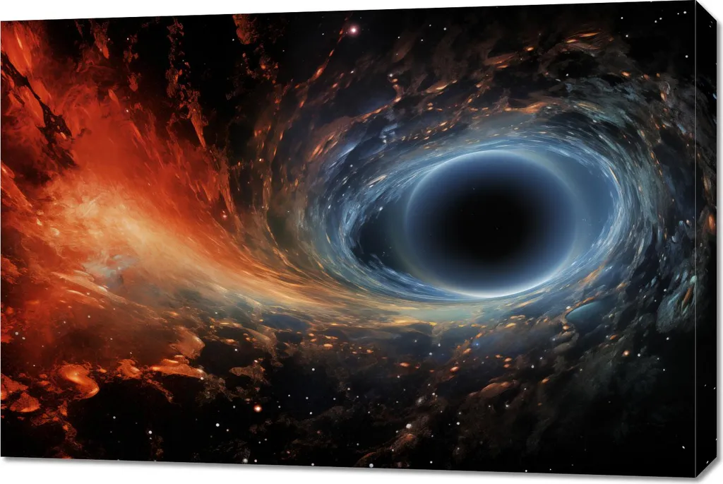 Quadro 90x60 cm L'infinito dell'universo - Tela Moderna Alta Qualità
