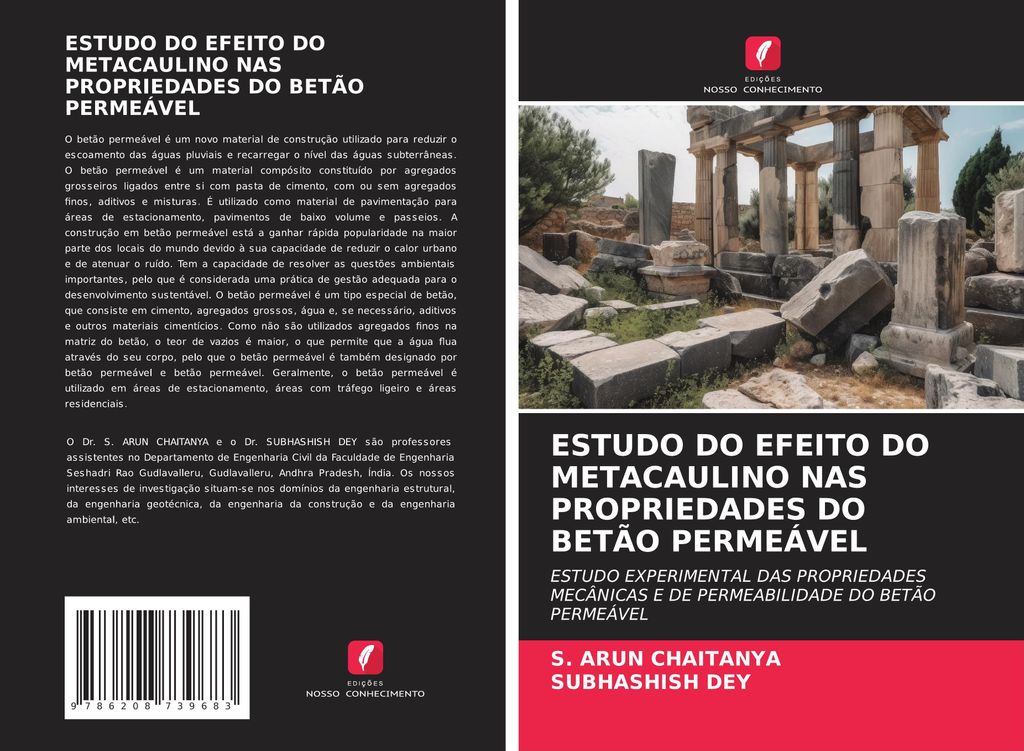 Estudo Do Efeito Do Metacaulino Nas Propriedades Do Betão Permeável