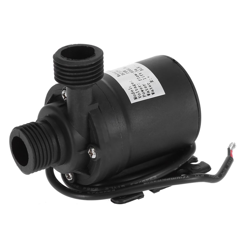 Mini DC 12V Lift 5M 800L/H Garten Wasserpumpe Gartengerät Produktbild 
