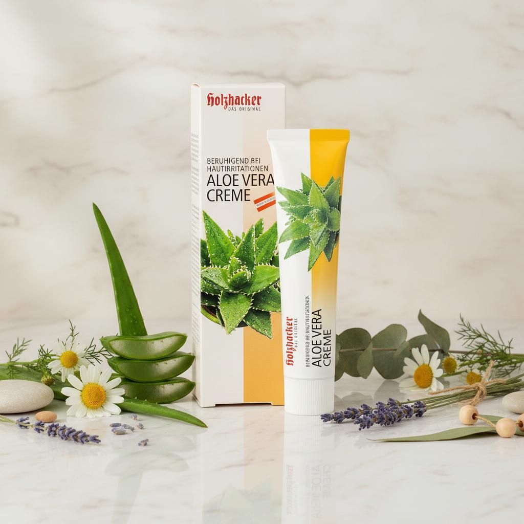 Riviera Holzhacker Aloe Vera Creme parabenfrei 75 ml