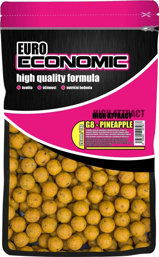LK Baits G-8 Pineapple 18mm Appât Carpe à Diffusion Rapide G-8