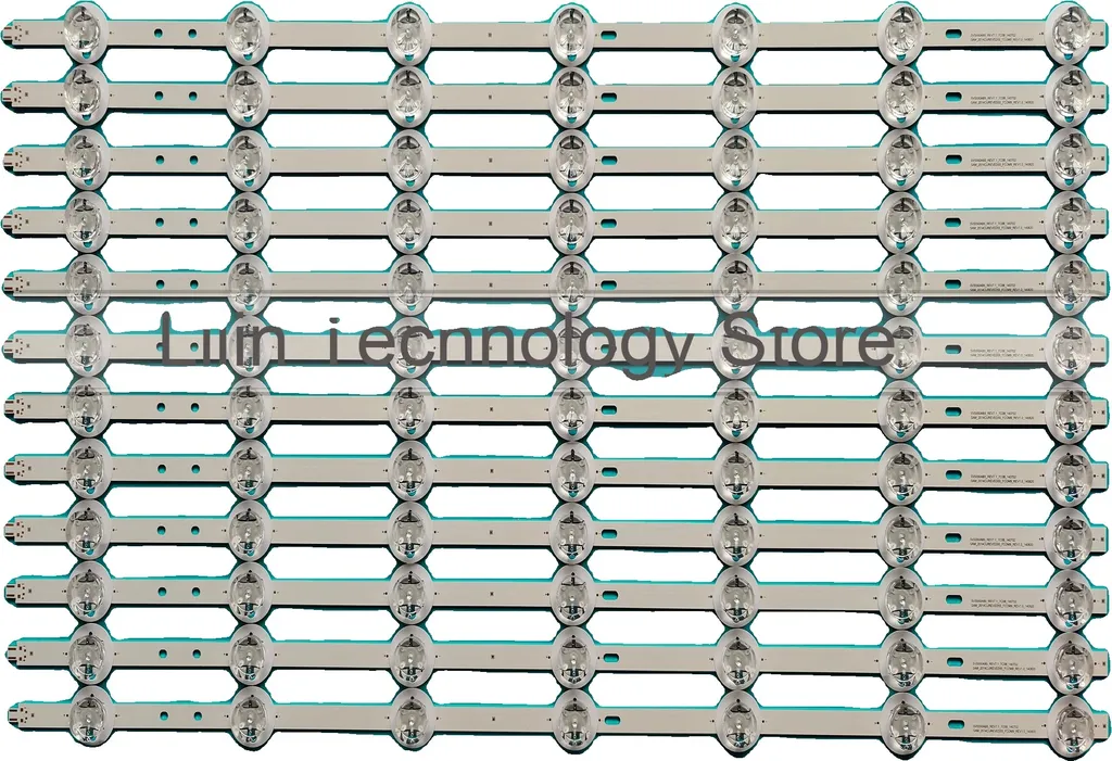 Kit 12 Strisce LED Retroilluminazione TV 595mm 3V - Ricambio Professionale