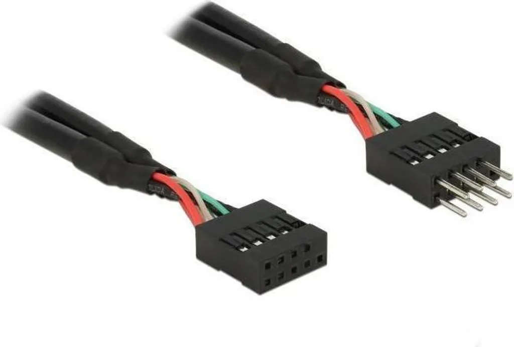 Prolunga Interna USB 2.0 Delock Pinheader 10 Pin Maschio-Femmina