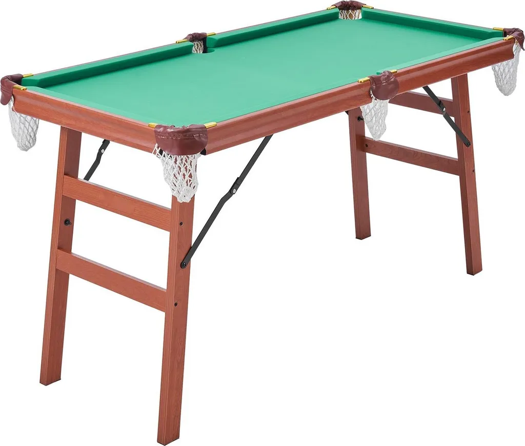 Table de Billard Pool Pliante 140 cm avec Accessoires Complets Inclus - 11