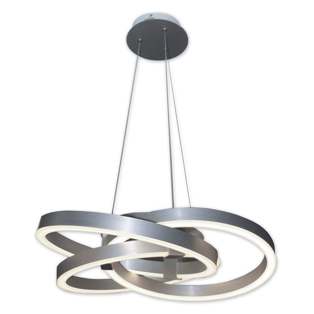 Divora Lampe LED suspendue Ø58cm Aluminium Image du produit 