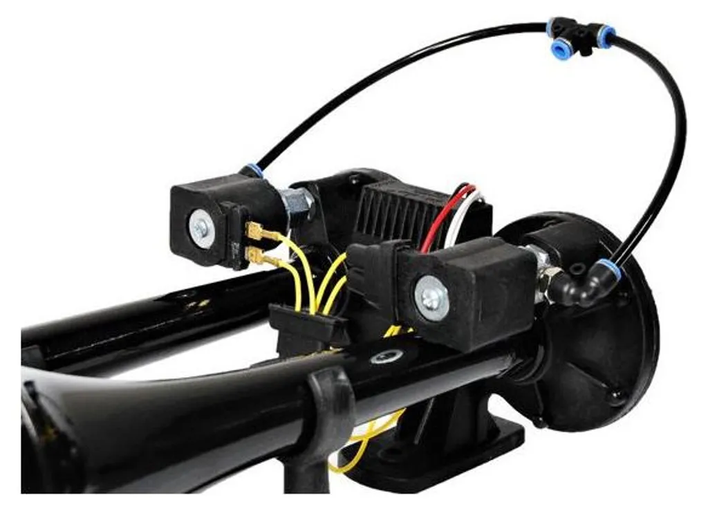 Klaxon HI-DO 135 dB à double tonalité TGV pour voiture et utilitaire