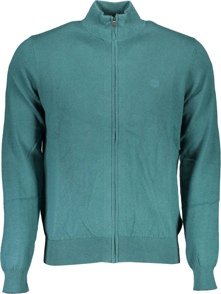 North Sails Herren Cardigan Grün 699503-000_VERDE_0749 : Größe - 2XL Größe: 2XL
