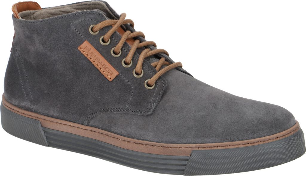 Pius Gabor 0460.11 Herrenstiefelette - sportliche Stiefeletten grau Freizeit