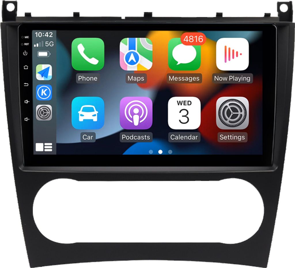2+64G Autoradio carplay pour Mercedes Benz Classe C W203 Image du produit 