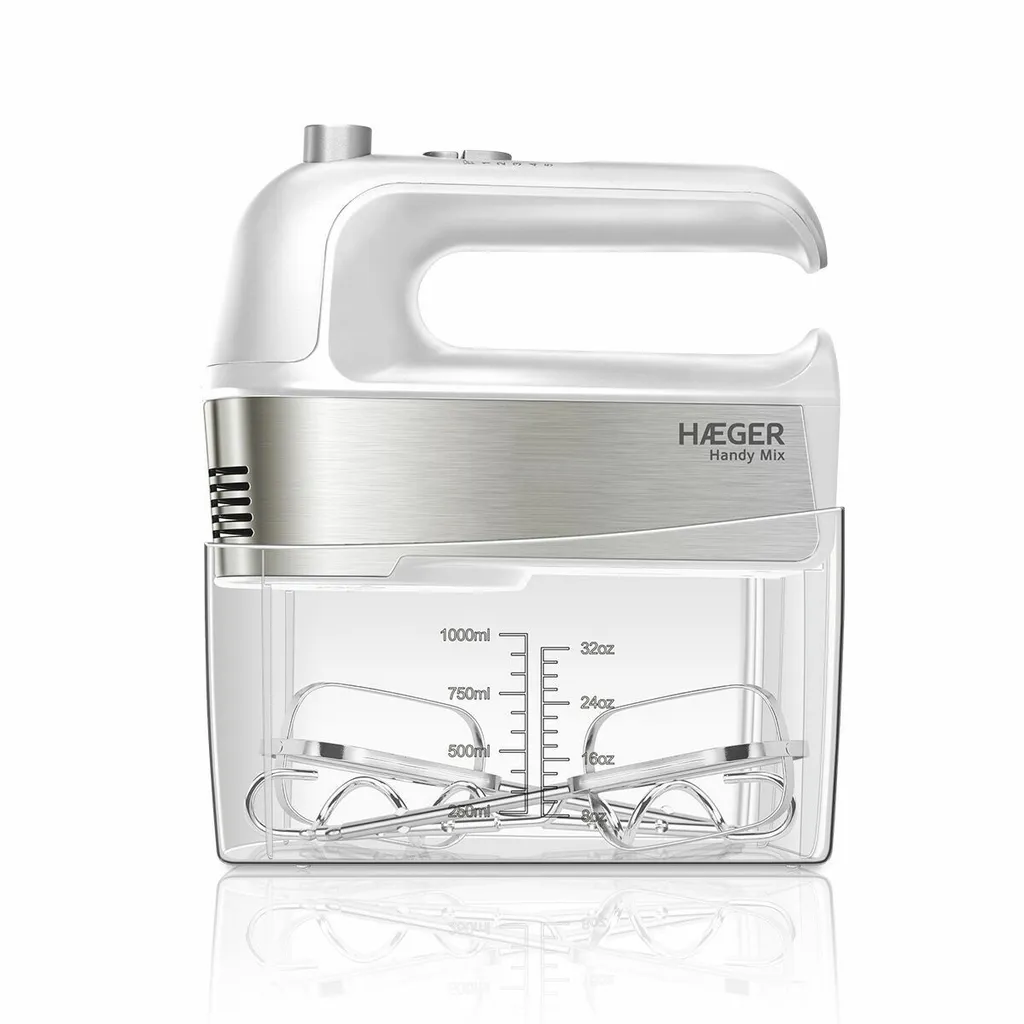 Mixeur plongeant Haeger BL-3HW.015A 300W blanc en acier inoxydable