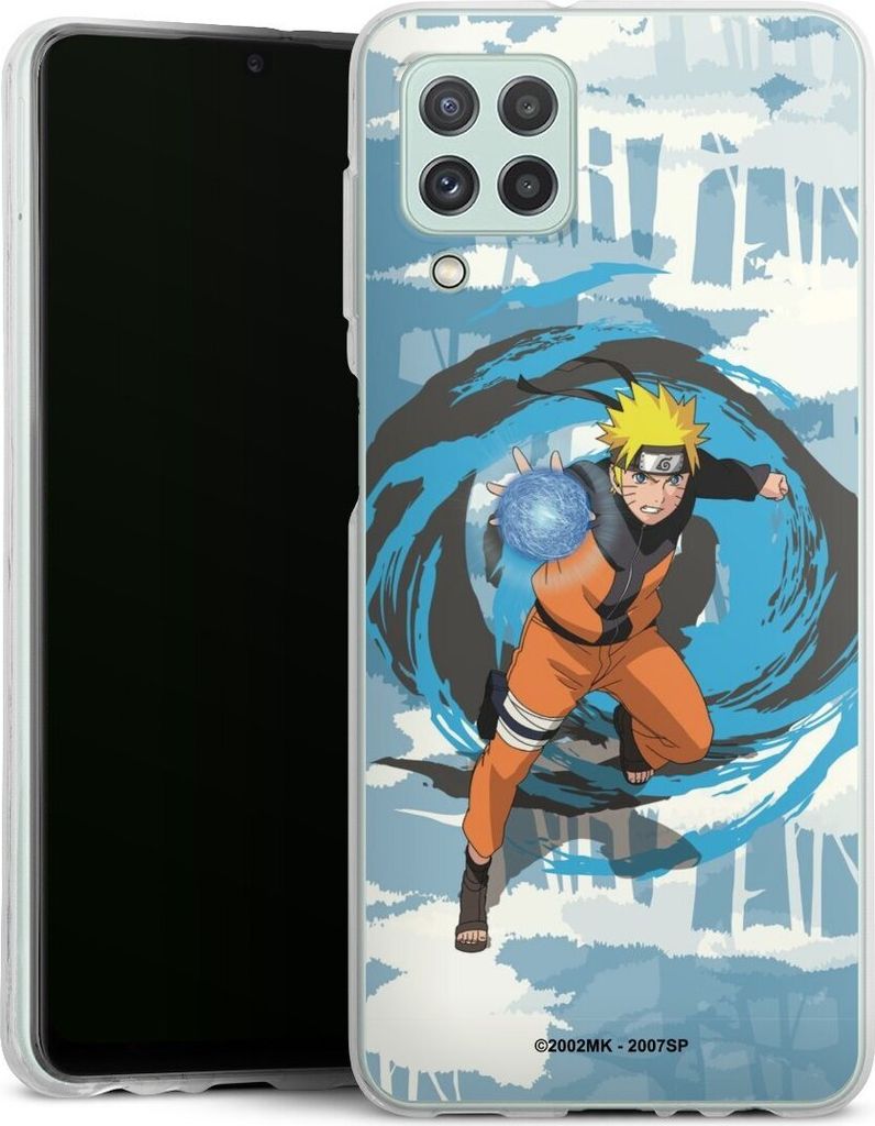 DeinDesign Handyhülle für Samsung Galaxy A22 4G Silikon Hülle Case Smartphone Schutzhülle Manga Naruto Shippuden Offizielles Lizenzprodukt