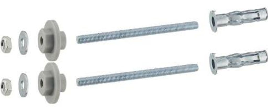 Waschbeckenbefestigungen NOYON Hohlwand Gewindestange 8x120 mm - 4214-C2