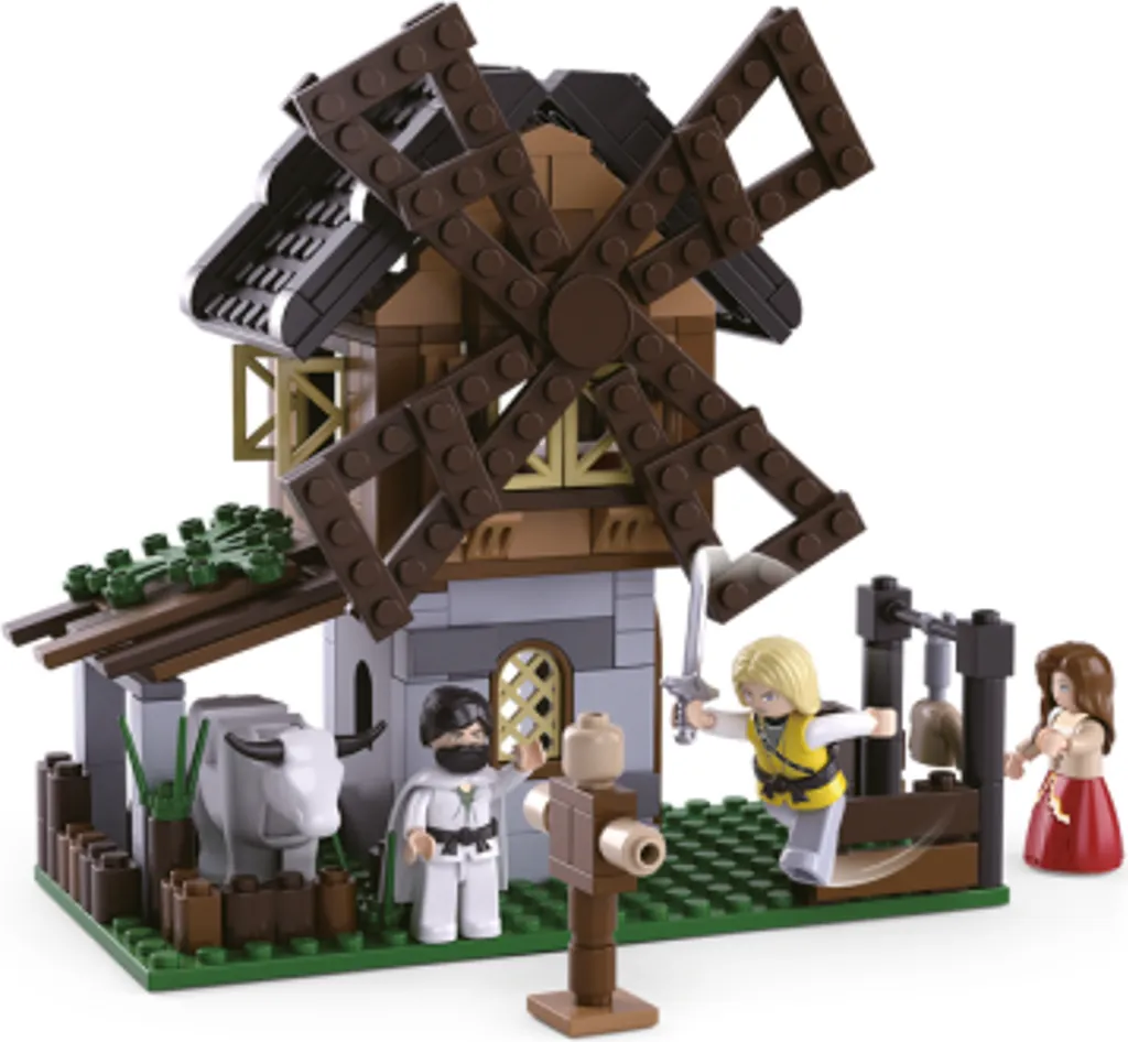 Kit Construction Moulin Sluban Compatible : Alternative Durable et Fun - 3