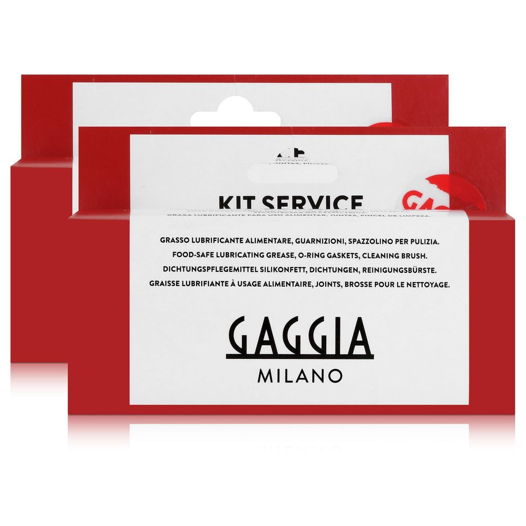 Gaggia Milano Kit Service - Silikonfett, Dichtungen, Bürste (2er Pack)