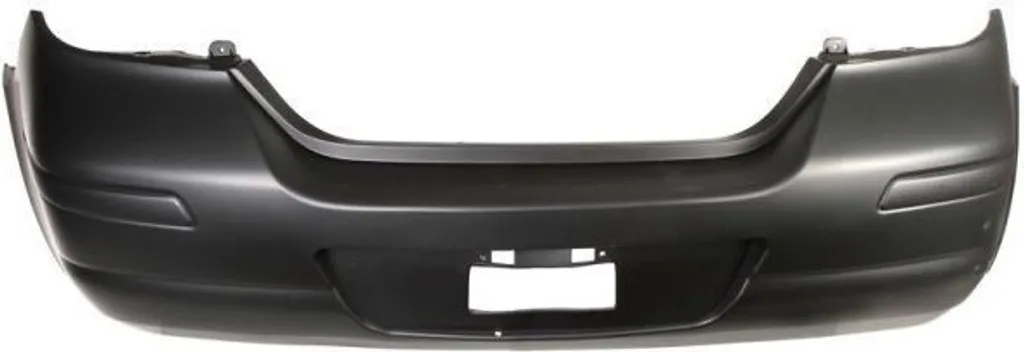 Pare-chocs arrière 85022EM00J robuste pour Nissan Tiida C11 Noir