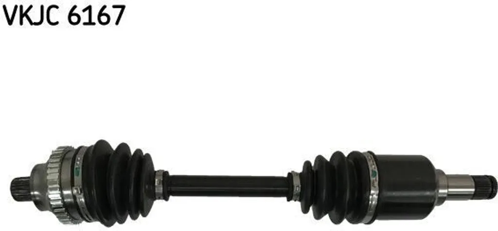 Arbre de roue SKF VKJC 6167 robuste pour train arrière gauche Smart