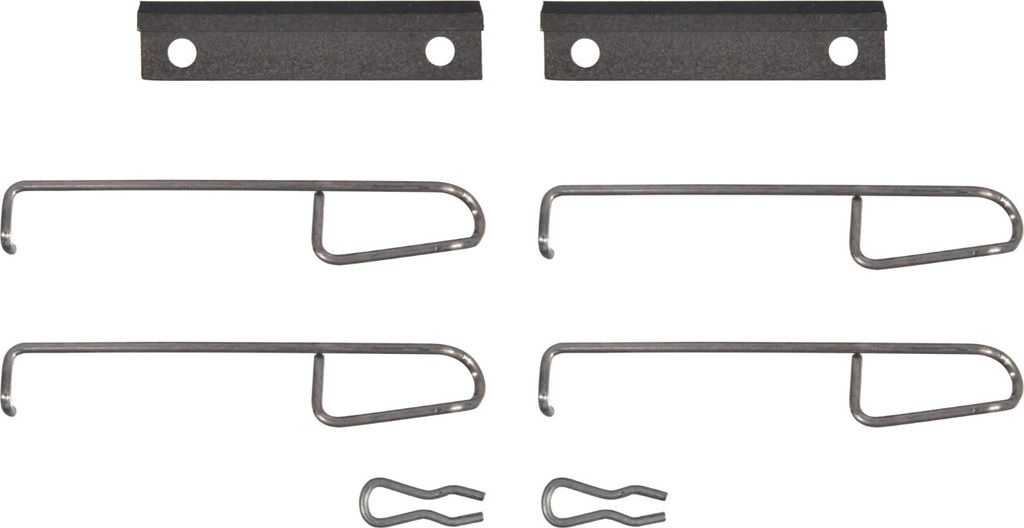 FEBI BILSTEIN 181918 Zubehörsatz Scheibenbremsbelag Hinten für RENAULT CLIO II (BB0/1/2, CB0/1/2) MEGANE I (BA0/1) CLIO I (B/C57, 5/357) 19 II
