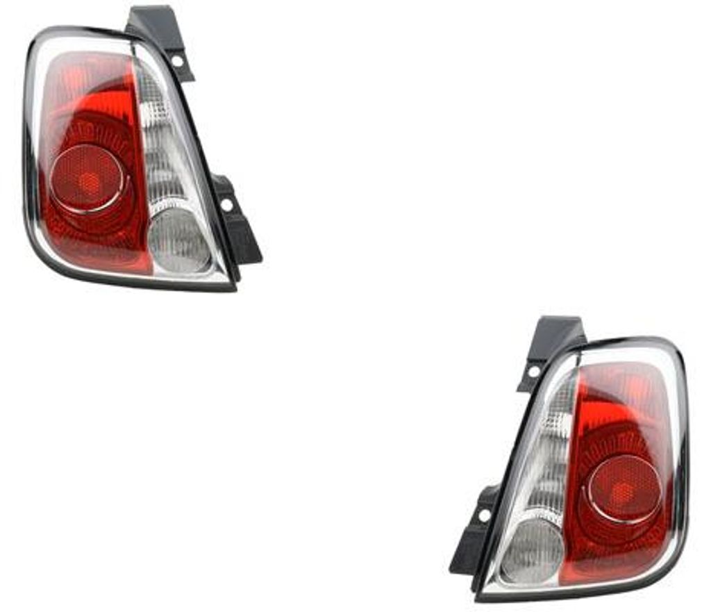 Johns, Heckleuchte passend für Fiat 500 -312 09/10-06/15 Set links & rechts 51934482 51934478