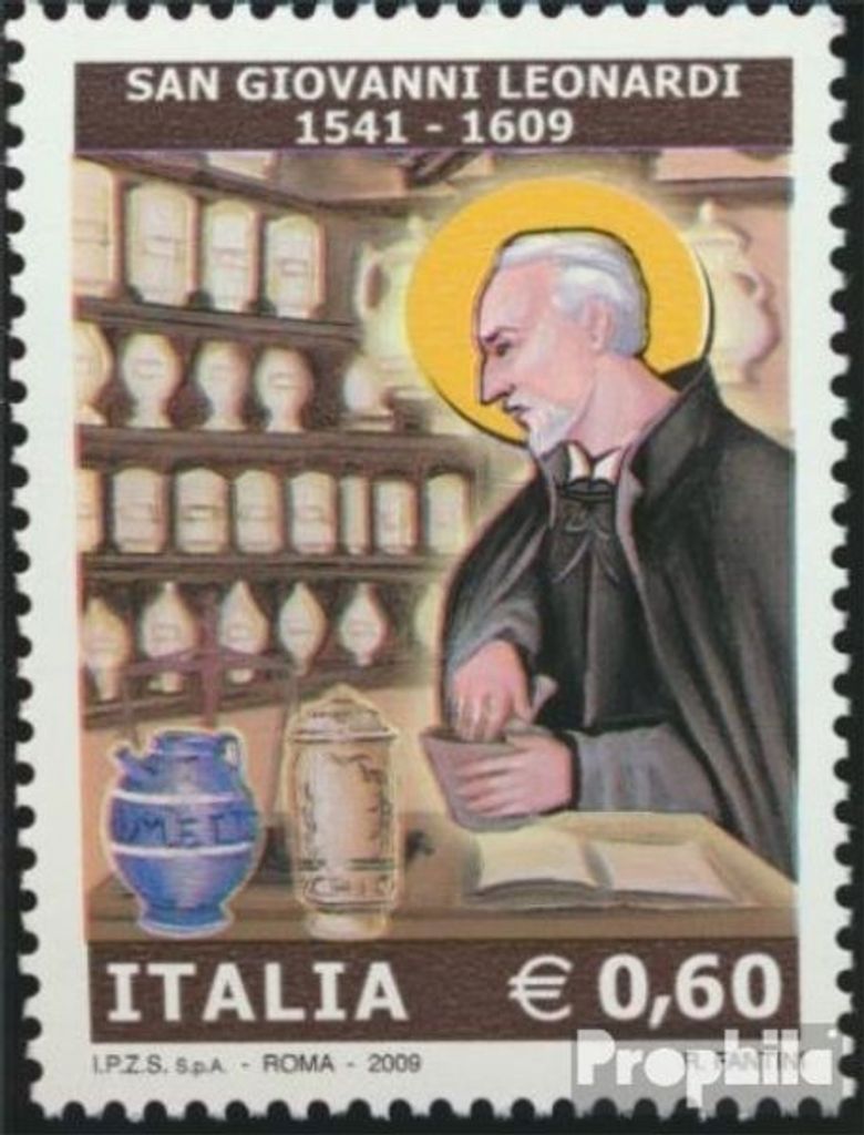 Briefmarken Italien 2009 Mi 3306 (kompl.Ausg.) postfrisch Heil.Giovanni Leonardi