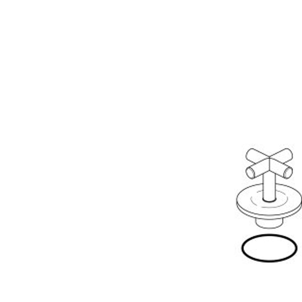 IDEAL STANDARD A961488AA Bedienelement Kreuzgriff IQ, Produktbild 