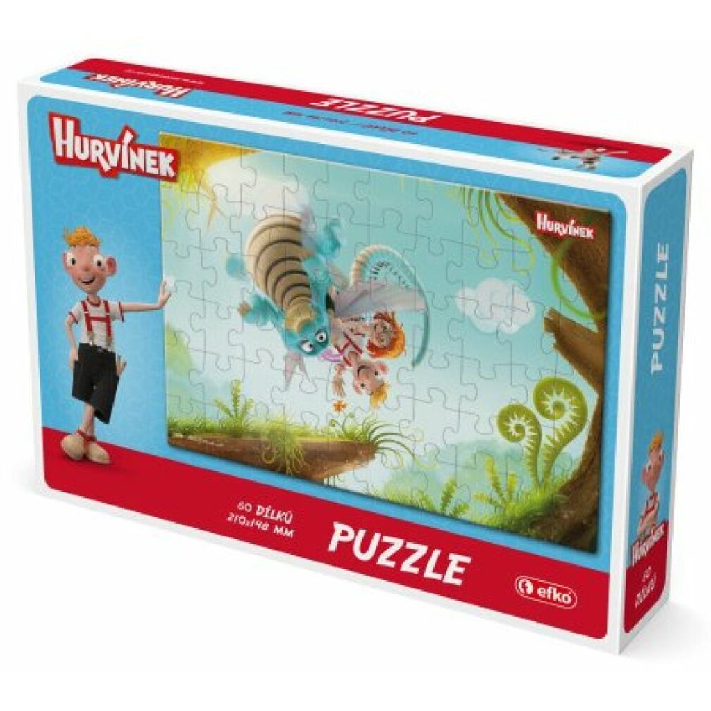 EFKO Puzzle Hurvínek und das magische Museum: 60 Teile