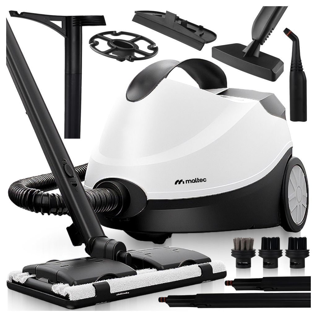MalTec stoomreiniger HDS6000W-PRO met accessoires: Productafbeelding 