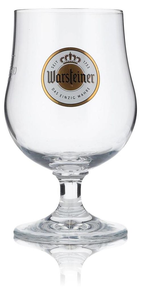 Warsteiner Bierglas Kugelglas 0,25l Pilstulpe Schwenker Pokal Bristo Groß