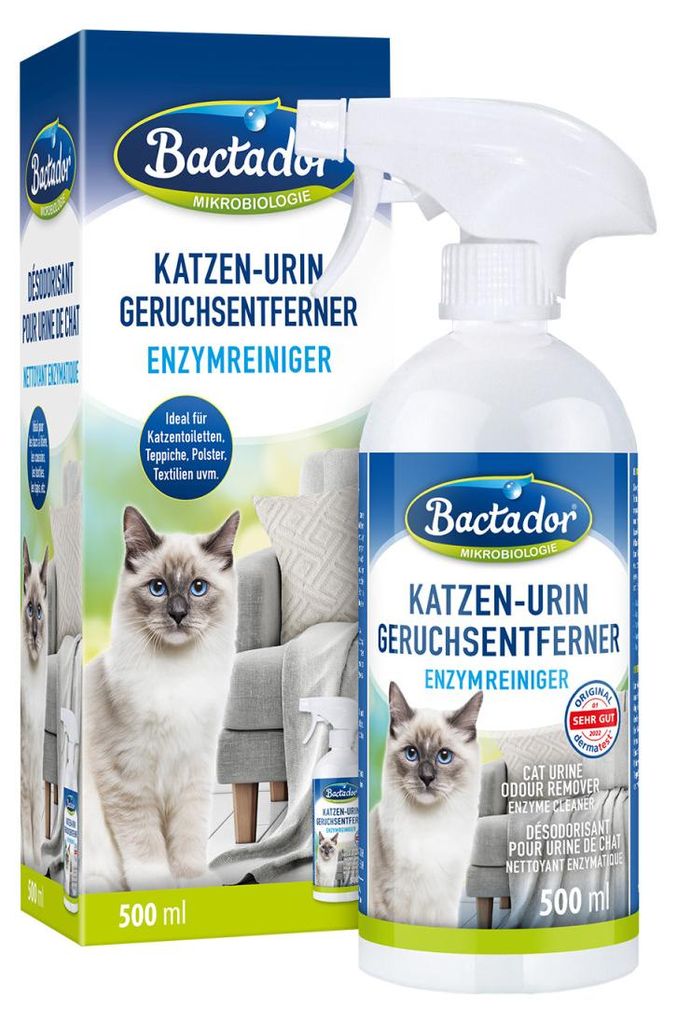 Bactador Katzentoiletten Geruchsentferner 500 ml Produktbild 