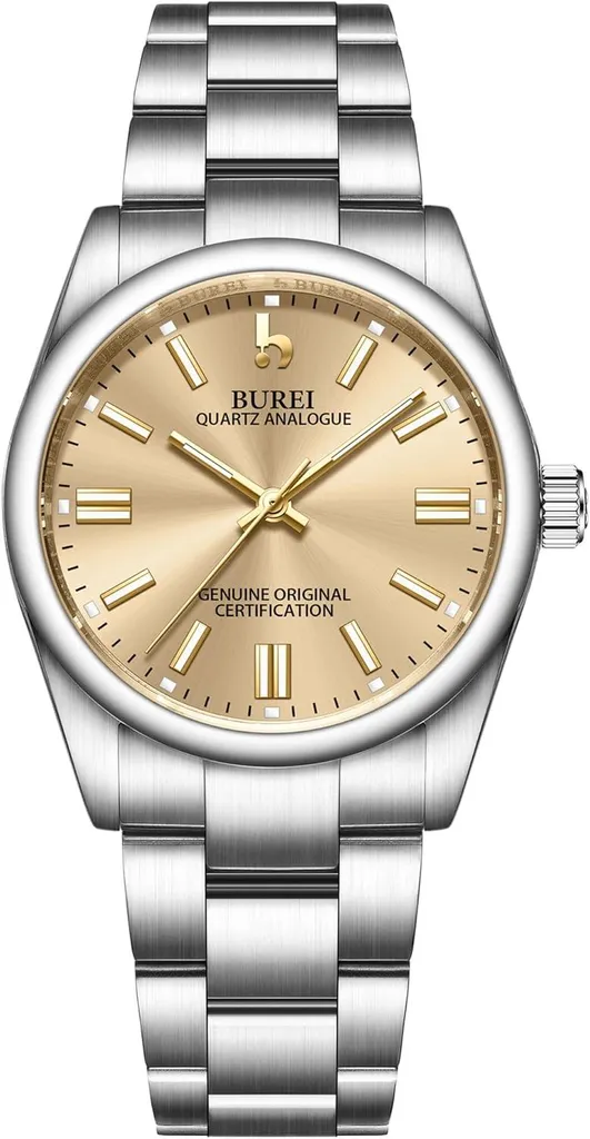 Orologio Donna Business 36mm Vetro Zaffiro e Bracciale Acciaio