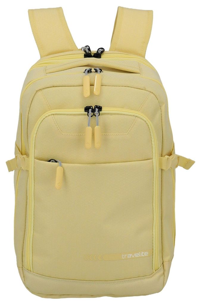 travelite Freizeitrucksack Rucksack mit Laptopfach Kick Off Cabin Backpack 20L Yellow hellgelb