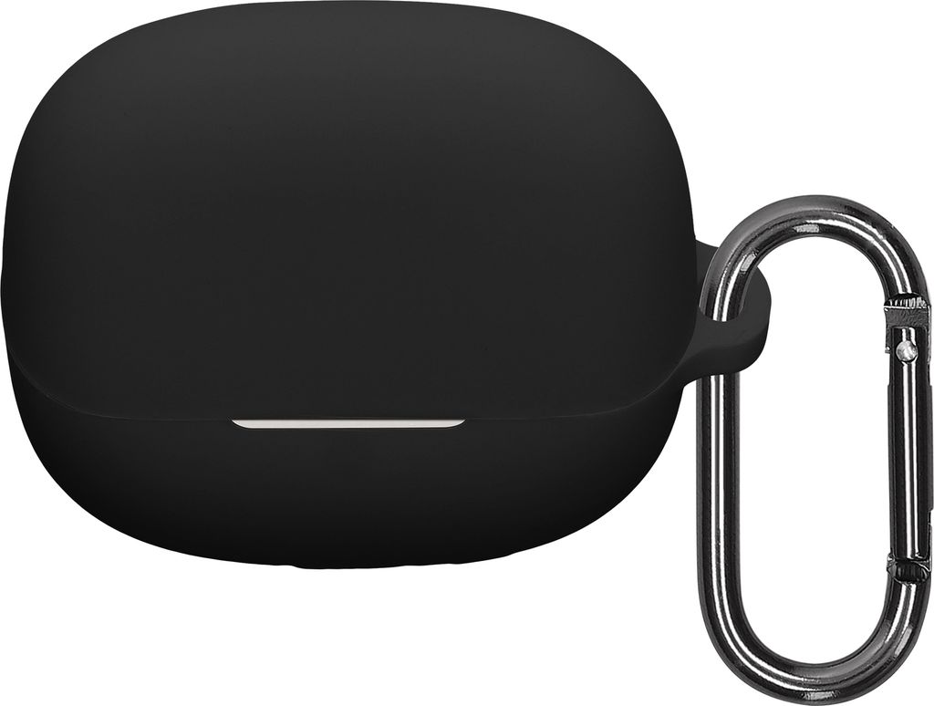 kwmobile Hülle kompatibel mit Xiaomi Buds 5 Pro Kopfhörer - Silikon Schutzhülle Etui Case Cover Schoner in Schwarz