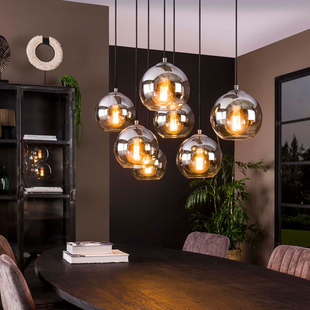 Hoyz - Hängelampe Bubble Shaded - 7 Lampen - Industriell - Produktbild 