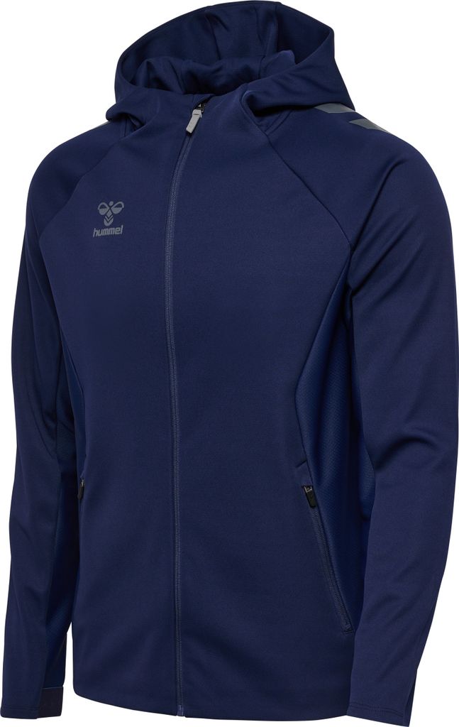Hummel Hmlcima 2.0 Zip Hoodie - marine, Größe:XXL