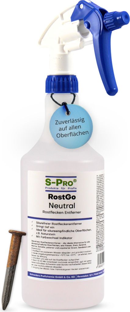 S-Pro RostGo-Neutral 750ml Flasche