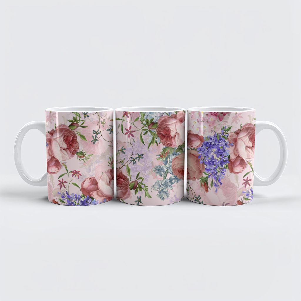 raxxa Premium-Tasse "Blütenkunst aus vergangenen Epochen"