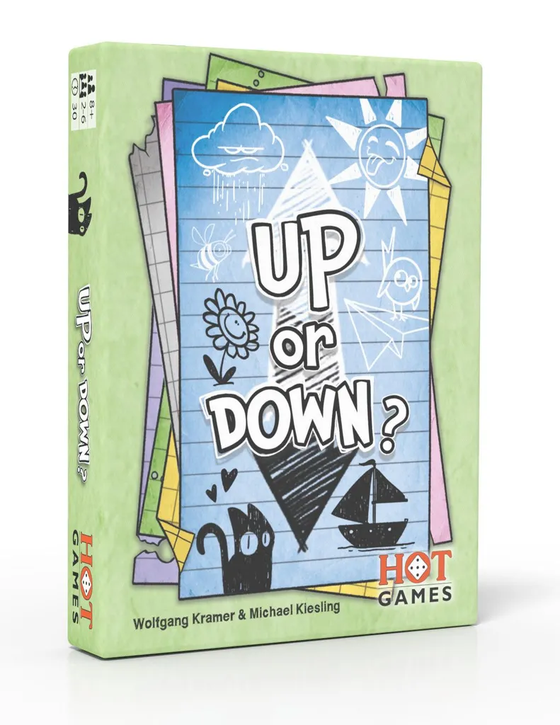 Jeu de cartes voyage Up or Down - Le divertissement idéal pour les vacances