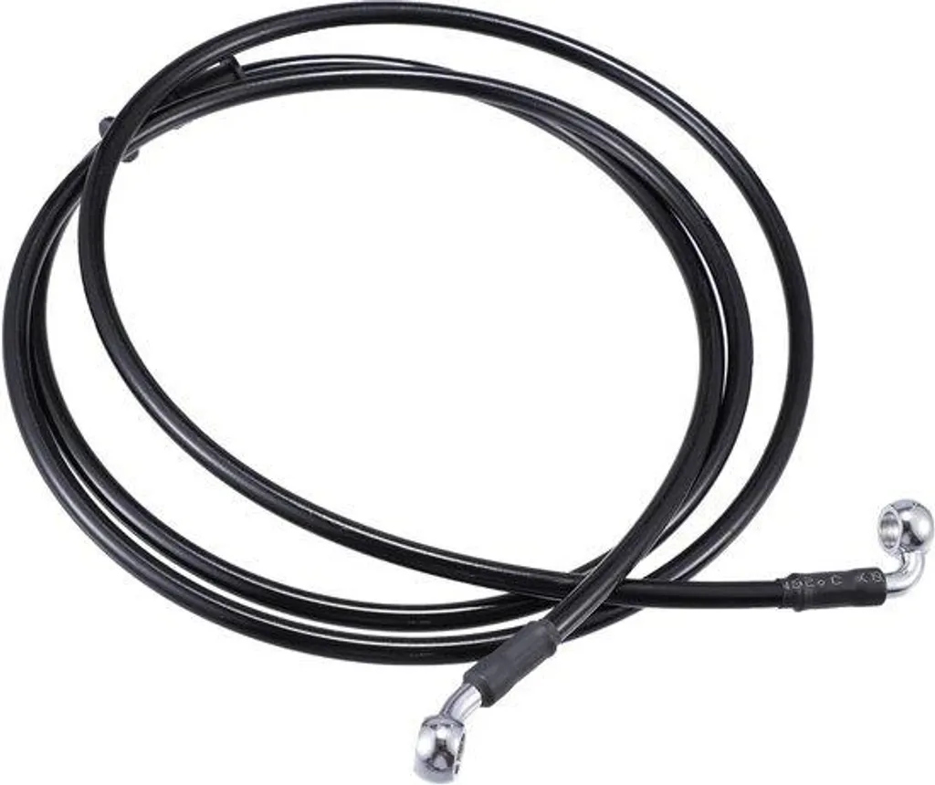 Réparer frein hydraulique mou avec cette durite 210 cm noire 28°/90°