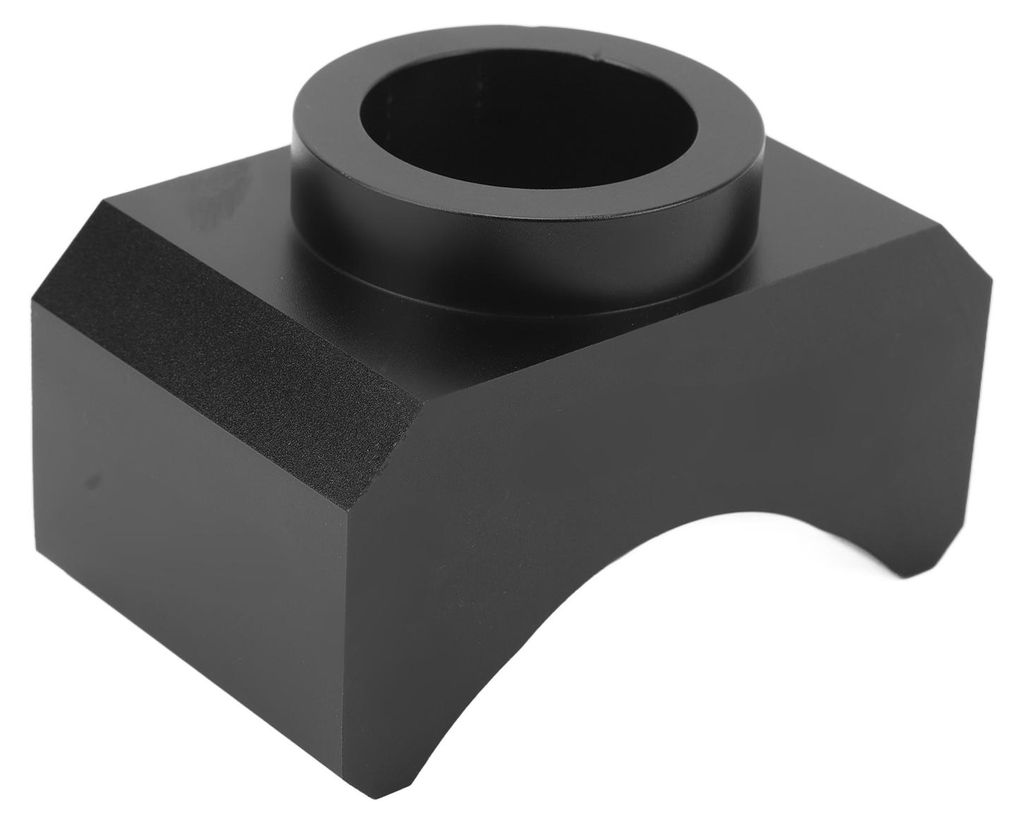 Achsadapter für Wagenheber, Hebesattel, tragbarer hydraulischer Wagenheberadapter aus Billet-Aluminium für Flaschenwagenheber, Rangierwagenheber,...