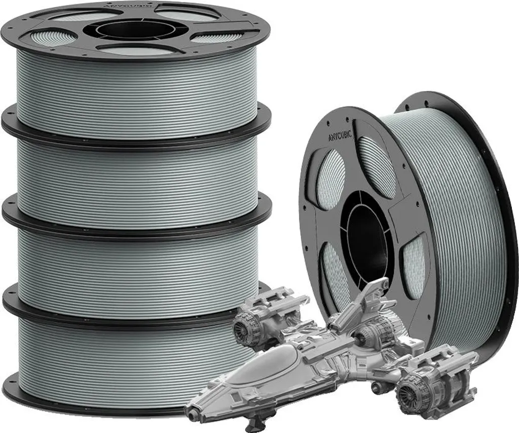 Fornitura Industriale PETG Grigio 1.75mm 5kg - Alta Efficienza 3D