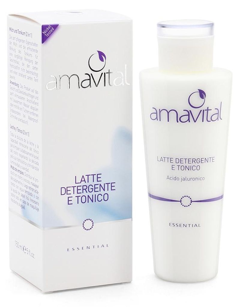 Reinigungsmilch und Gesichtswasser 150 ml - Amavital Essential